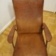 Fauteuil skaï années 70