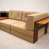 Corner sofa from the 60s-70s by Dřevotvar, mid-century Czech design.