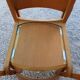 Serie de 4 chaises design années 80