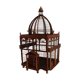 Victorian wooden birdcage