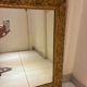 Rectangular framed mirror in wood and gilded stucco – Louis XV Rococo style