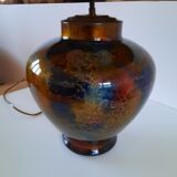 Lacquer lamp line 70s unique piece
