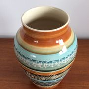 Vase vintage en céramique signé Rumney Wales