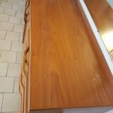 Bahut bas Esterel in solid American walnut