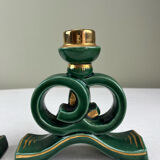 Ceramic candle holders from the 1950s