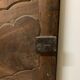 Pair of walnut doors
