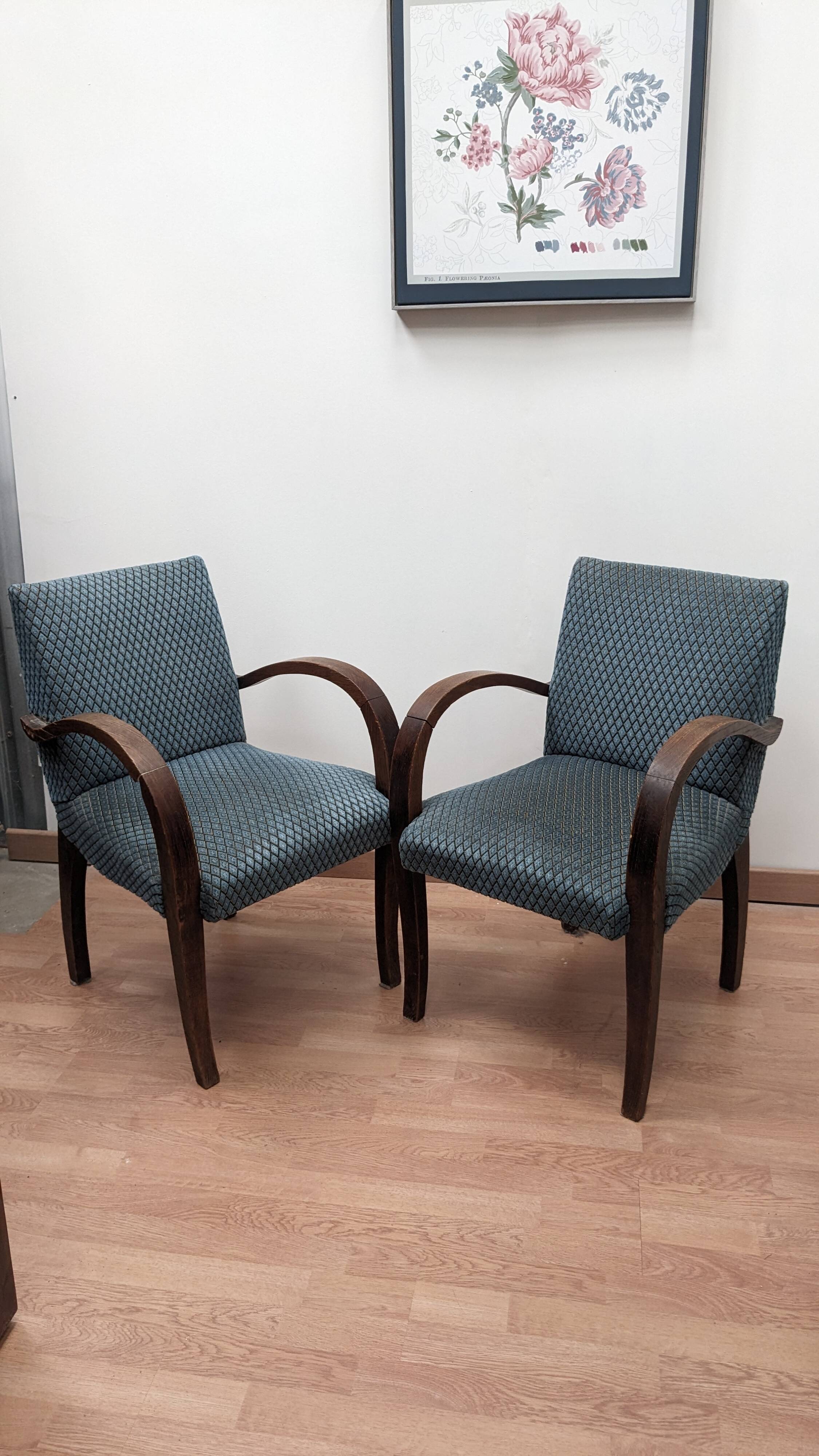Bridge armchair (pair)