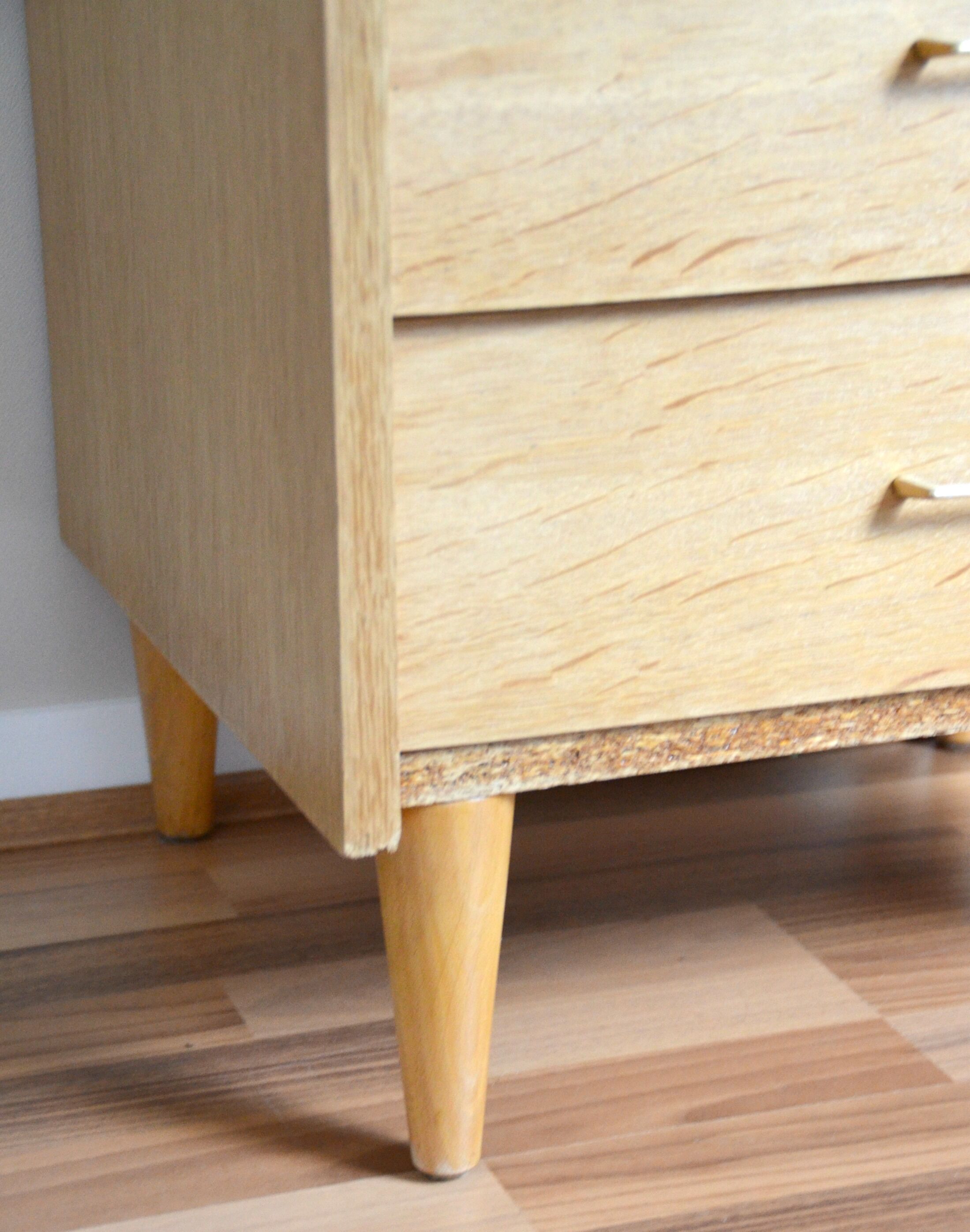 Commode chiffonnier style scandinave en bois
