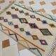 Tapis berbere coloré taille 200 x 300 cm