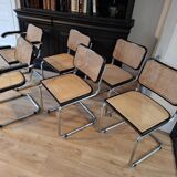 Set of 4 B32 chairs and 2 B64 Breuer armchairs