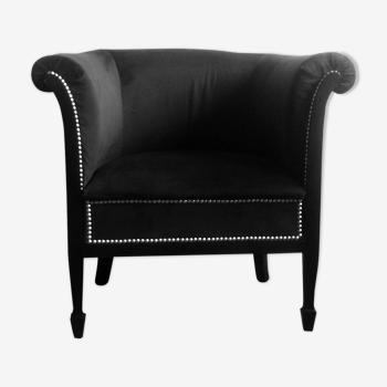 Fauteuil tonneau art deco la fiancé de frankenstein