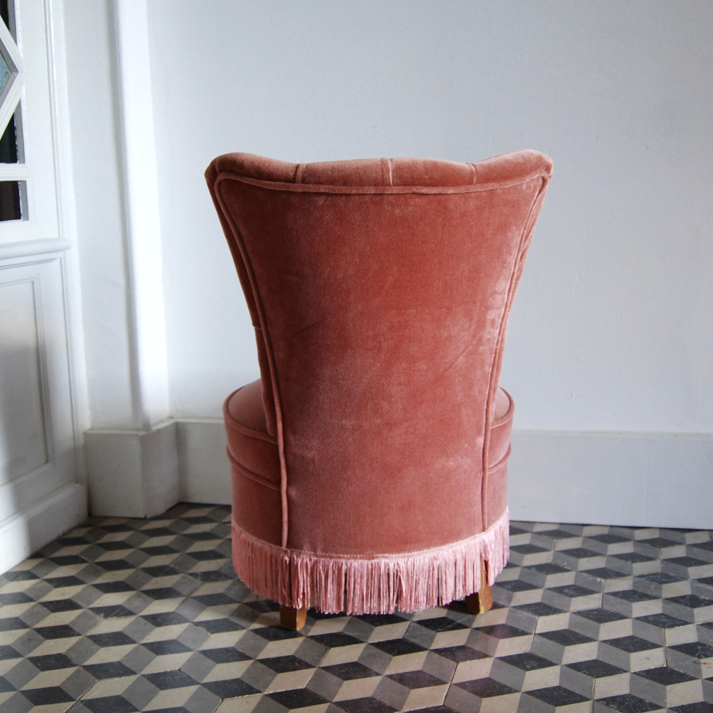 Toad armchair pink