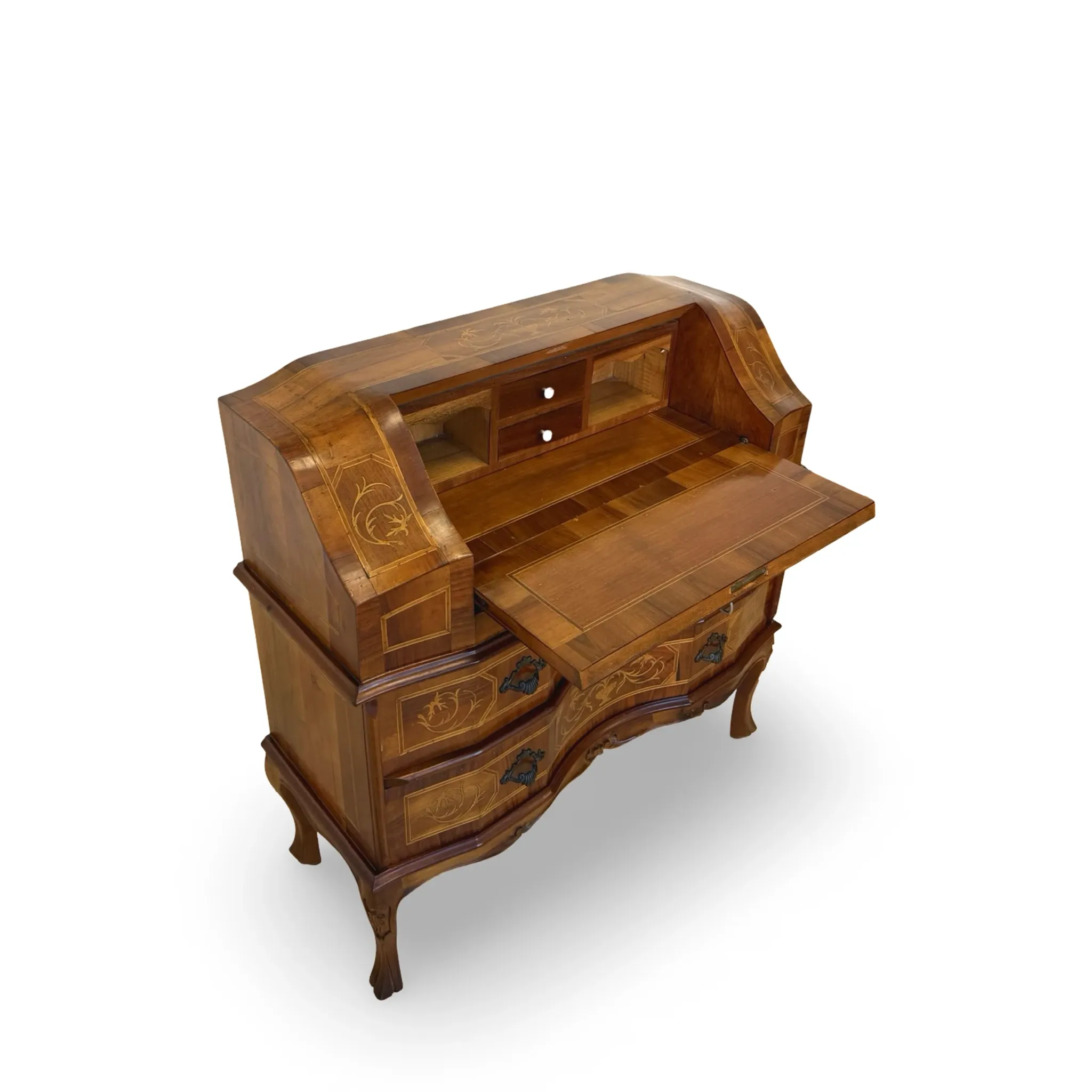 Venetian wood bureau/secretaire made in Italy in th