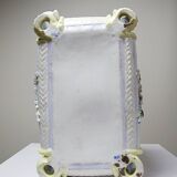 Small antique German porcelain planter Putti 19th century Meissen style