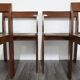 Chaises en bois vintage, années 1960, ensemble de 4