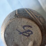 Sandstone ball vase