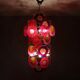 1970s disk chandelier by Aro Leuchten Germany