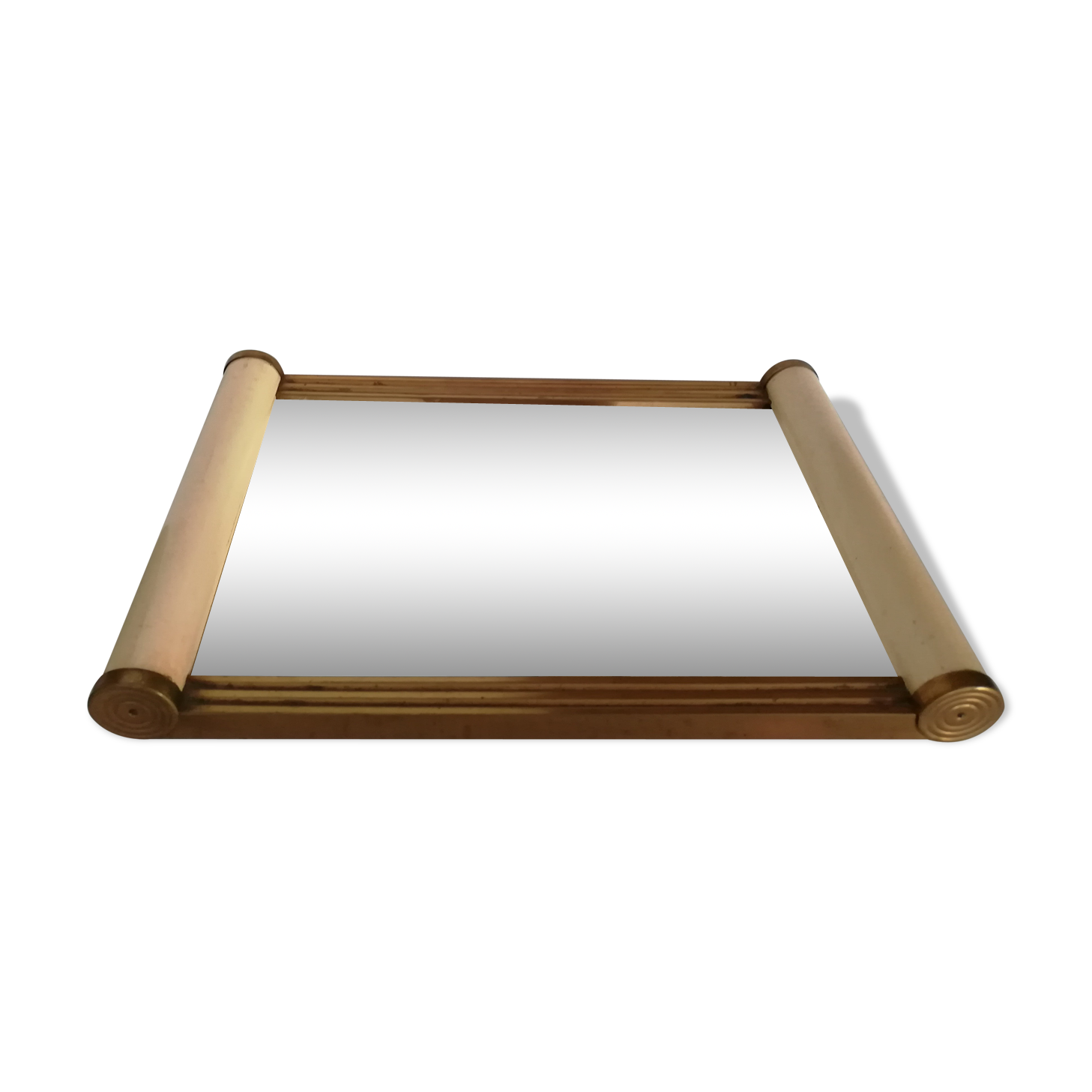 Art deco mirror tray