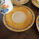 Bernardaud Limoges Borghèse – 5 cups + 4 saucers in porcelain