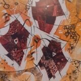 Alfred Steinmetzer (1918-2007), abstract composition, signed and dated etching