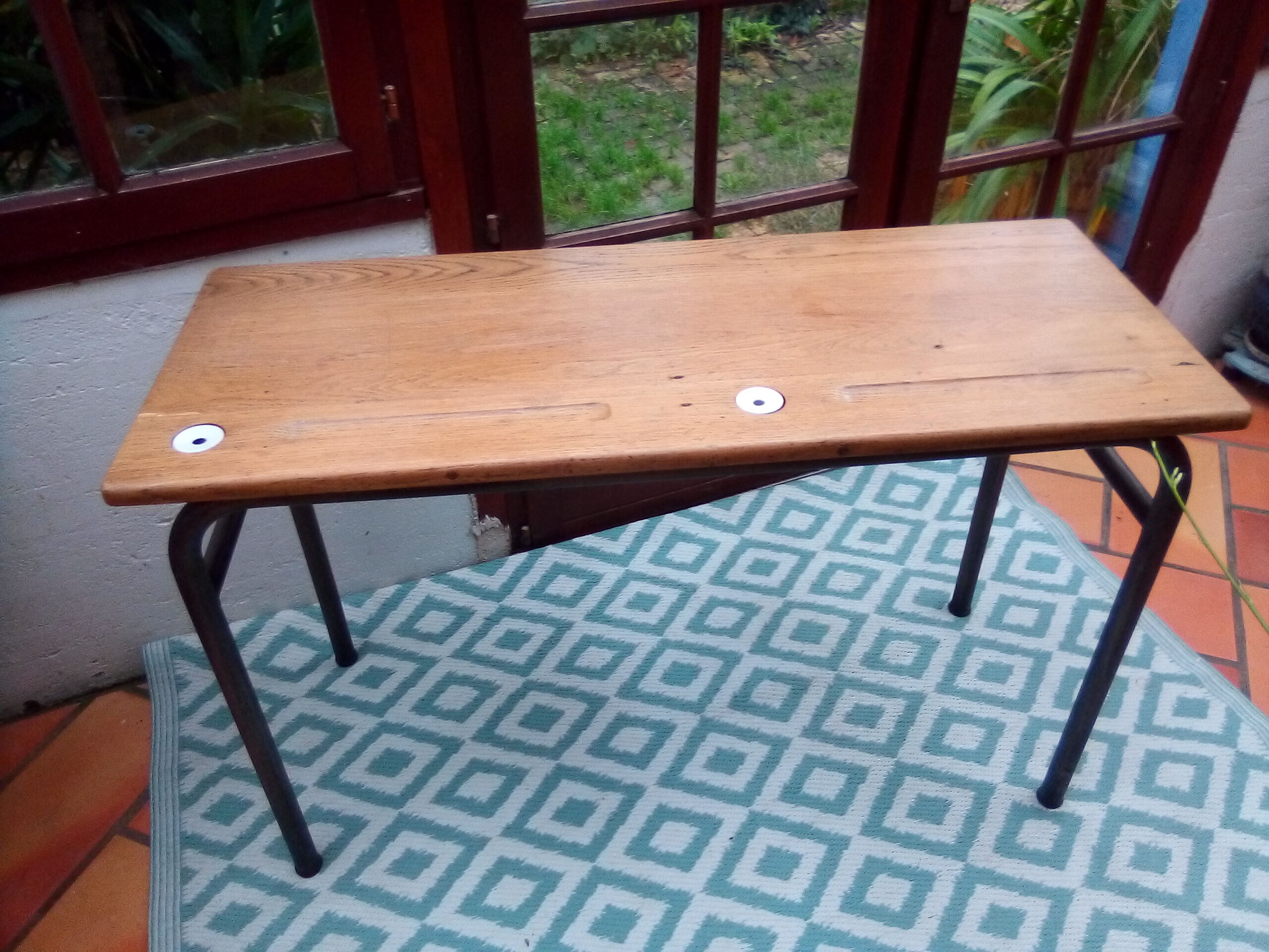 Double school boy desk