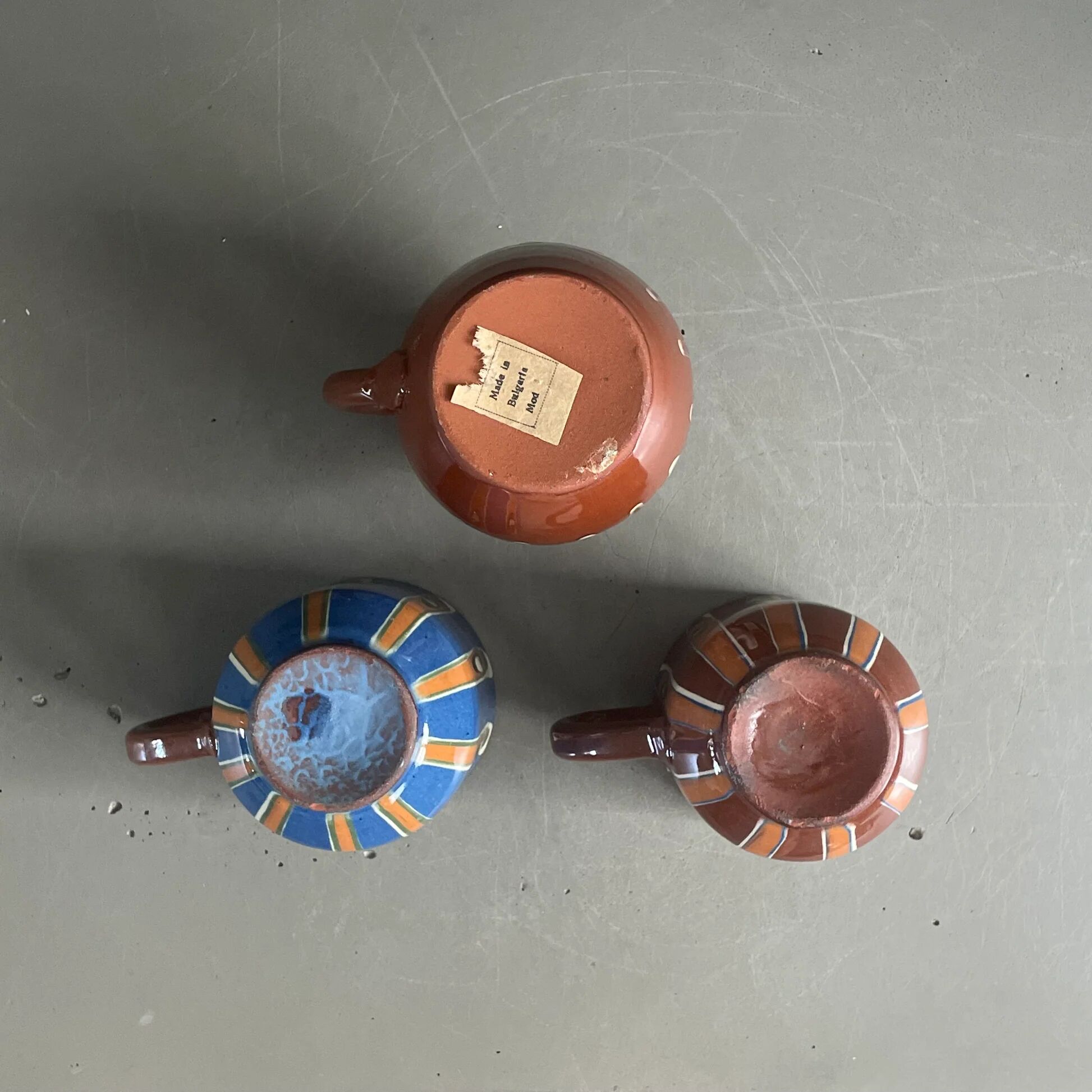 Cup and milk jug set - Bulgaria