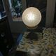 Lampe boule verre pressé 1930