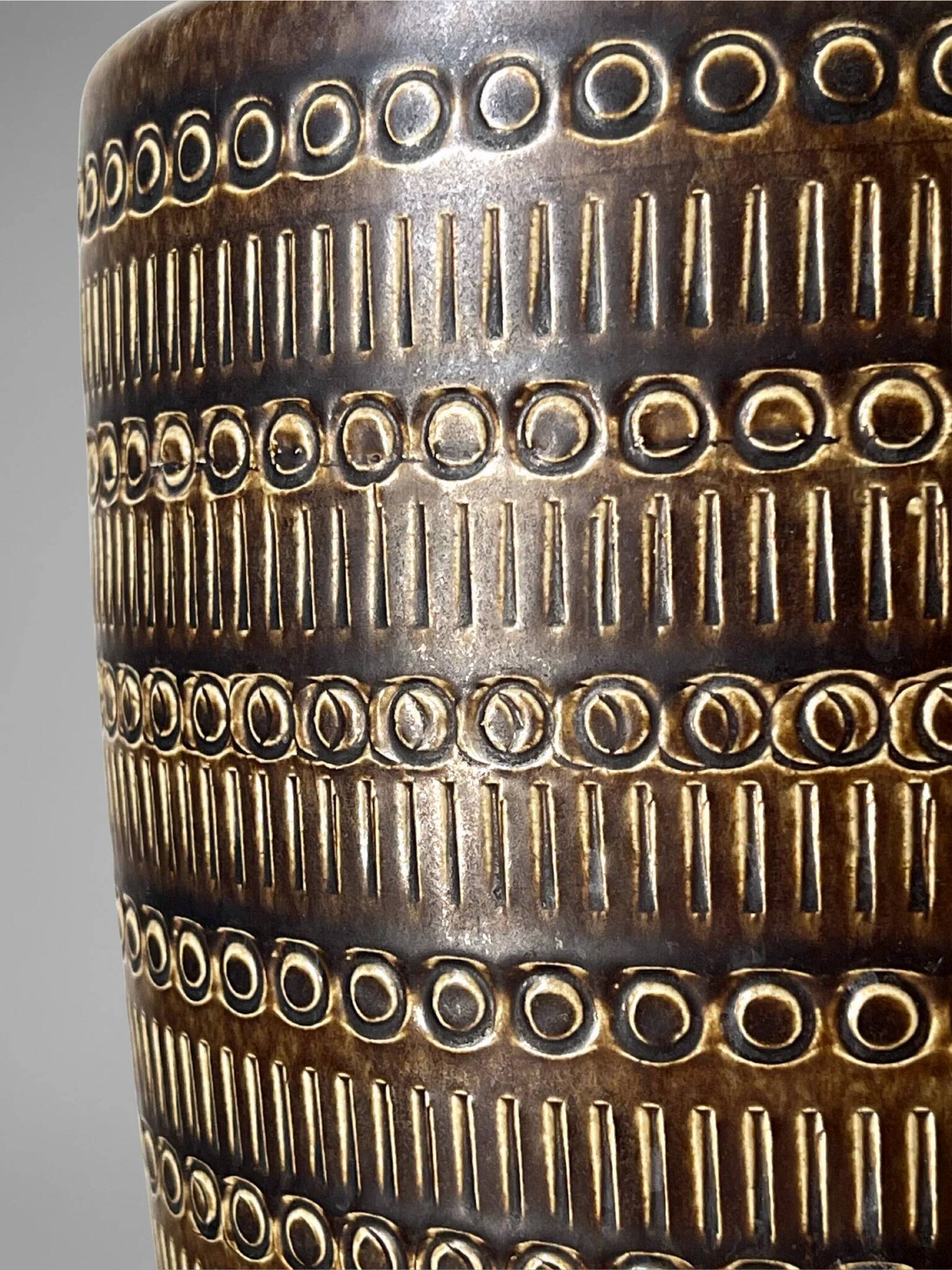 Large vase Dümler & Breiden 114-35 West Germany – Vintage ceramic 35 cm
