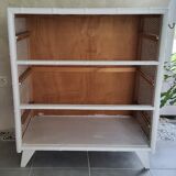 Rattan chest of drawers 70s