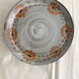 Set of 6 painted sandstone plates