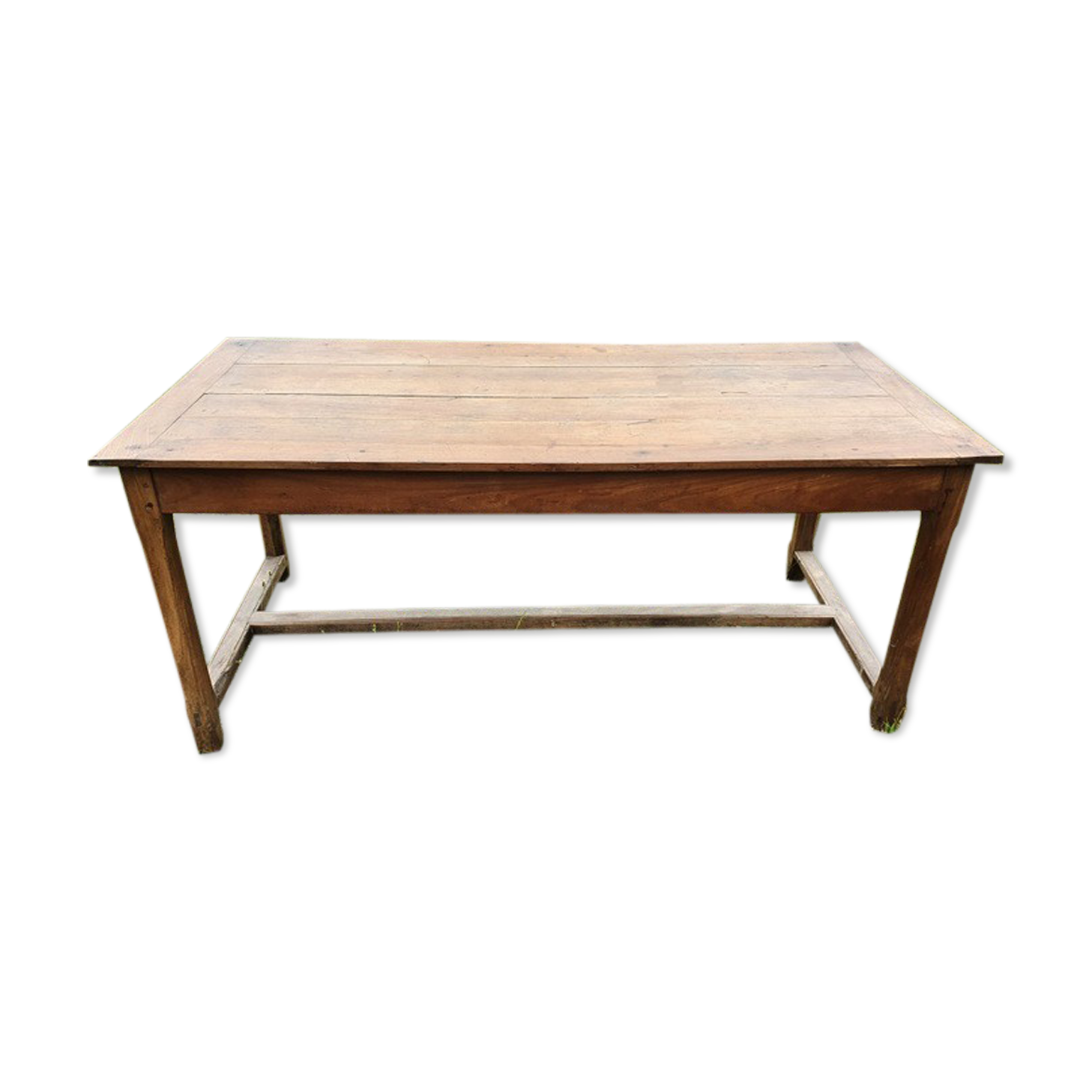 Old farmhouse table with drawers