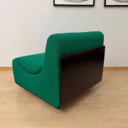 Modular green Orbis sofa ensemble by Luigi Colani for COR, Germany, 1970, set of 8