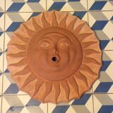 Ceramic wall sun Ø45cm