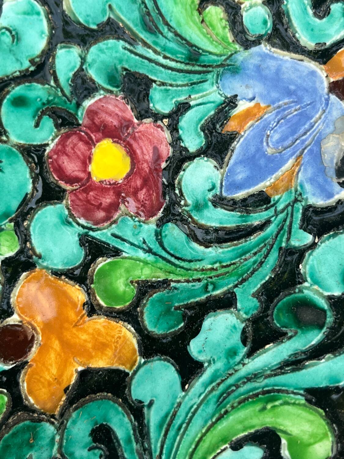 Signed Vallauris dish