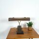 Lampe de bureau en bronze, lampe de banquier