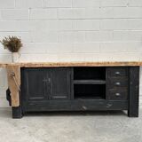 Patinated workbench