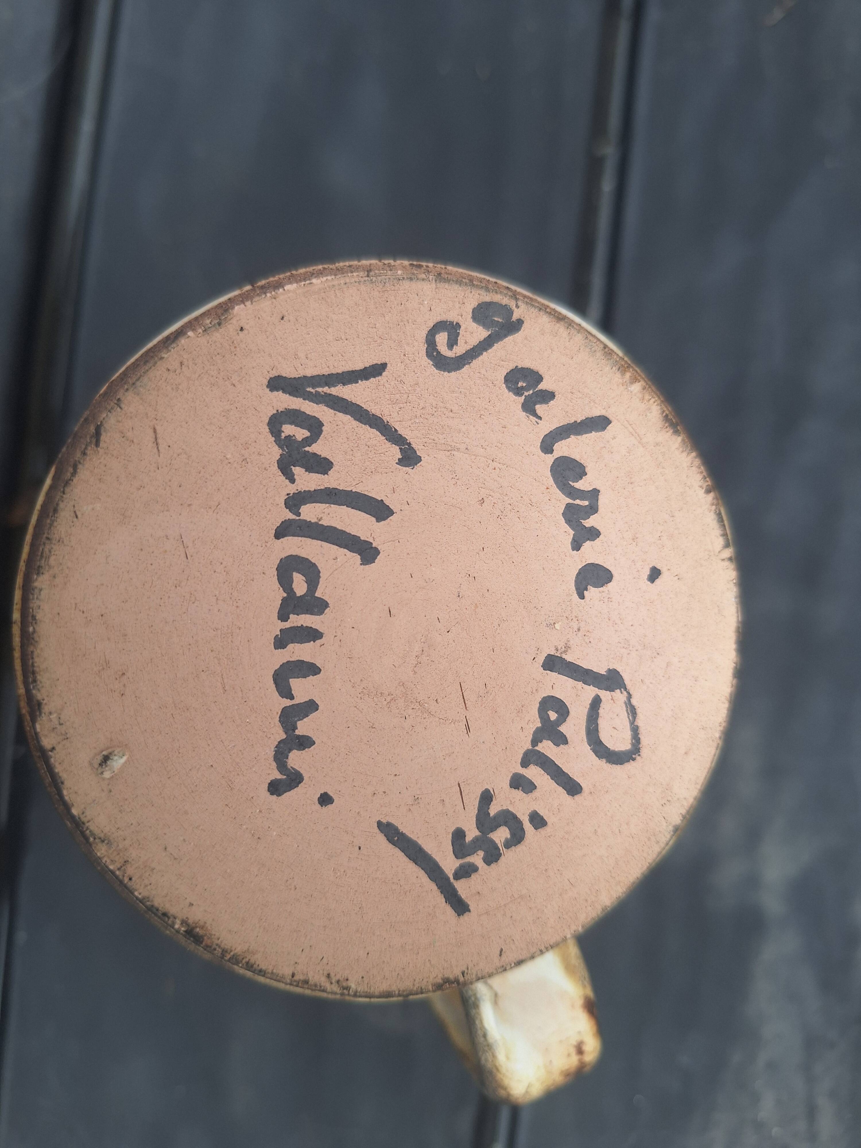 6 Vintage Cups Galerie Palissy Vallauris