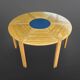 Puzzle dining table by Richard Nissen, Denmark 1978