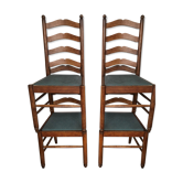 Lot de 4 chaises en chêne