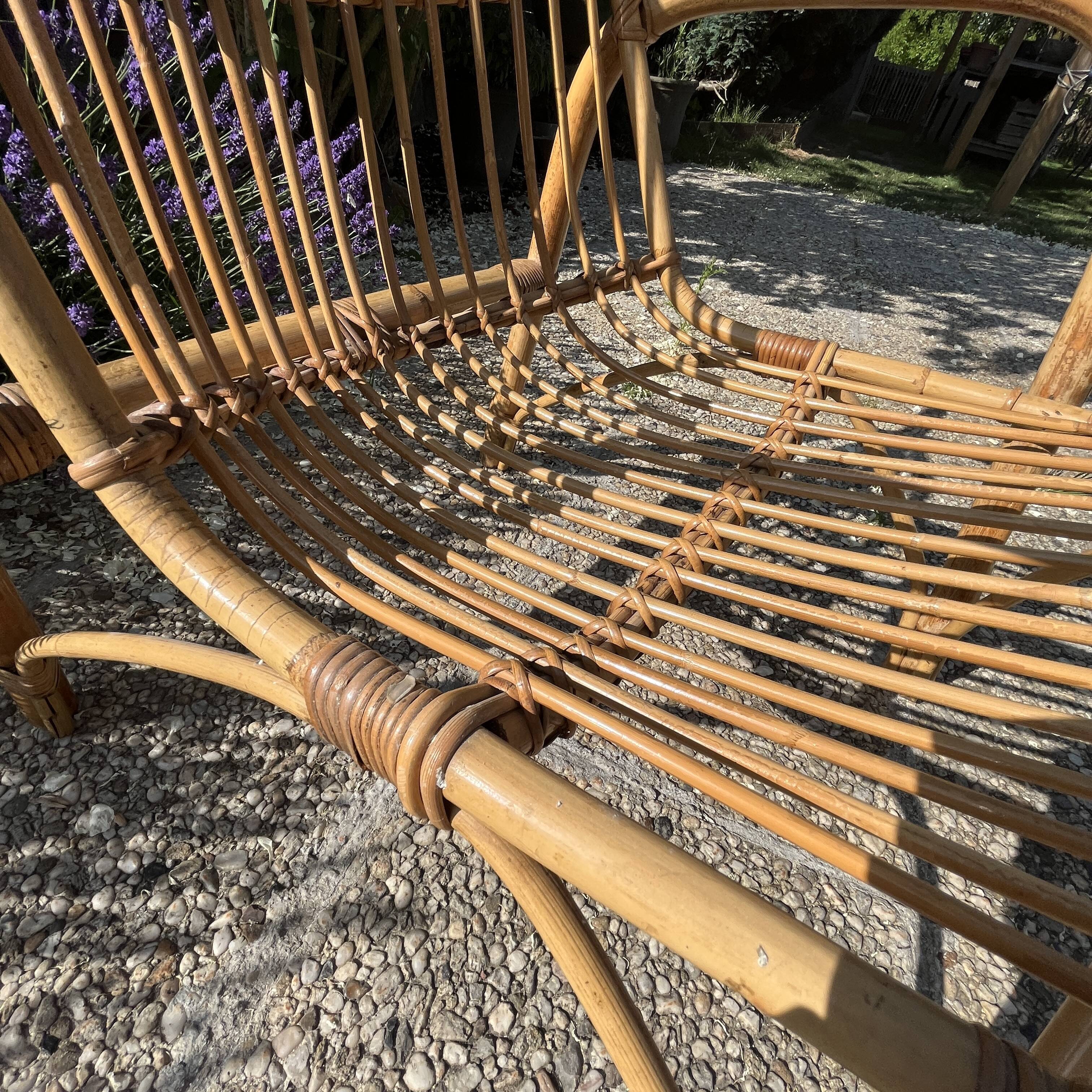 Bamboo chair