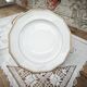 Set of 11 flat plates in Limoges porcelain by Maison Lanternier & C.