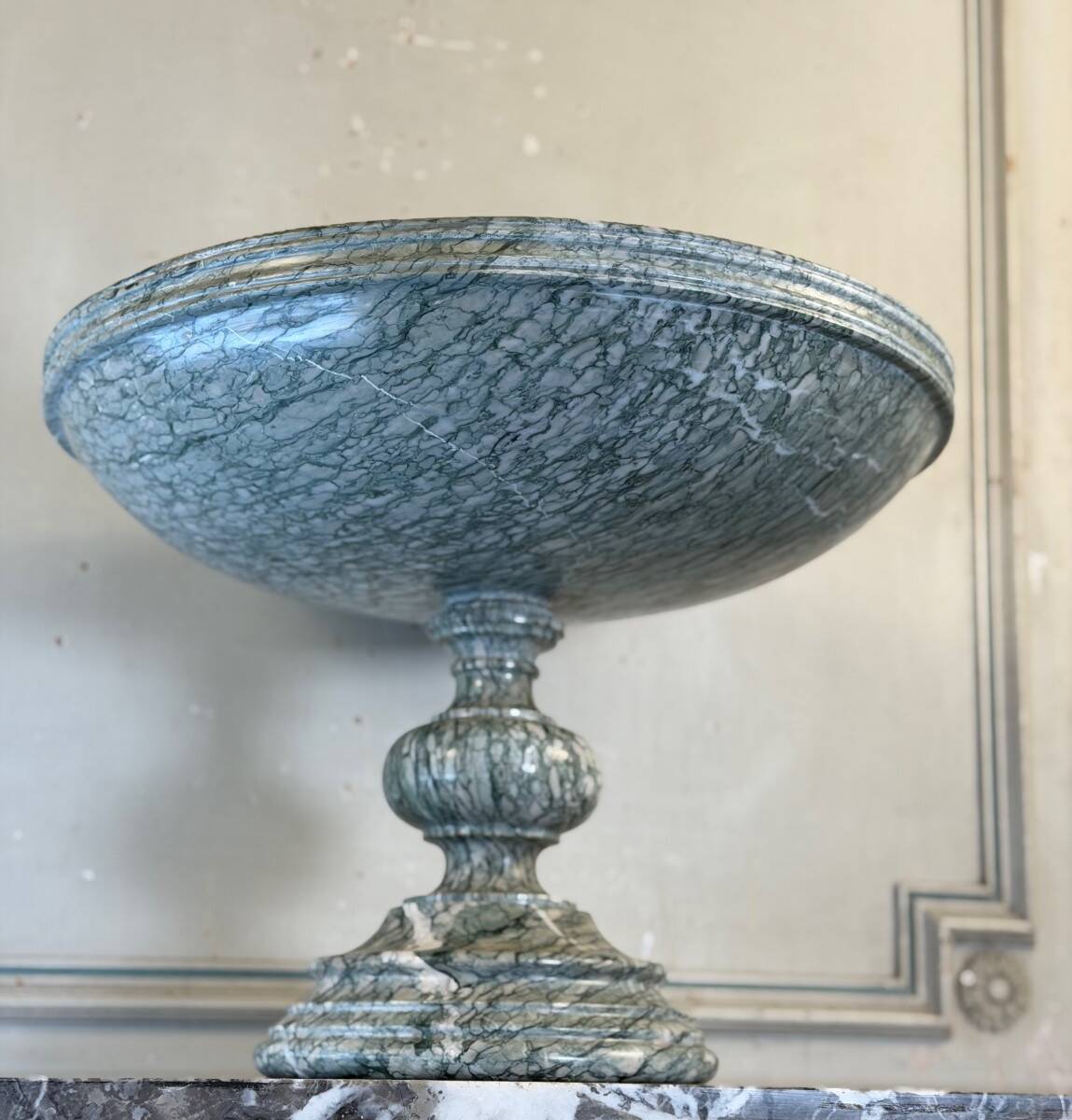 Footed cup, Campan marble tazza around 1880