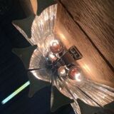 “belt” triedro murano glass wall sconce