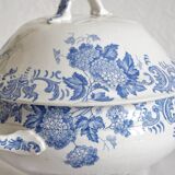 Ironware soup tureen "Snowball" model Saint Amand and Hamage