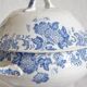 Ironstone tureen, "Snowball" pattern, Saint Amand et Hamage