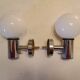 Appliques opalines et chrome