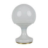 Lampe de table tout en verre du milieu du siècle / Osvětlovací sklo Valašské Meziříčí, années 1970.