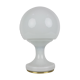 Mid-century all glass table lamp/ Osvětlovací sklo Valašské Meziříčí, 1970's.