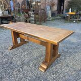 Oak farmhouse table