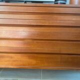 Scandinavian modular bookcase solid wood